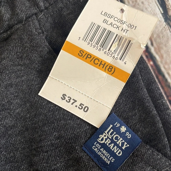 NWT! Boy’s Lucky Brand 🍀 dark gray shorts size 8 - Picture 3 of 3